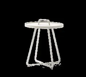 Cane-Line - On-the-move sidebord stor  Sand, aluminium