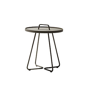 Cane Line - "On the move" Sidebord (Stor) - Taupe/brun