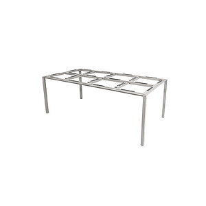 Cane-Line - Pure spisebordunderstel, 200x100 cm  Sand, aluminium