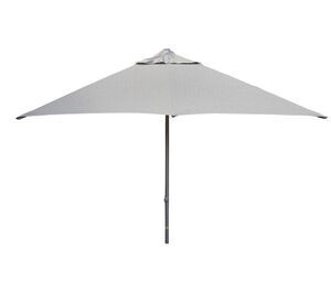 Cane-Line - Major parasol m/slide system, 3x3 m Light grey dug Light grey, aluminium