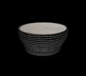 Cane-Line - Basket sofabordunderstel stor  Graphite, Cane-line Weave