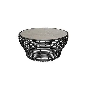 Cane-Line - Basket sofabordunderstel stor  Graphite, Cane-line Weave