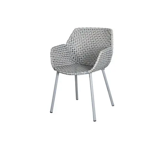 Cane-Line - Vibe stol  Light grey/Grey/Taupe, Cane-line Weave