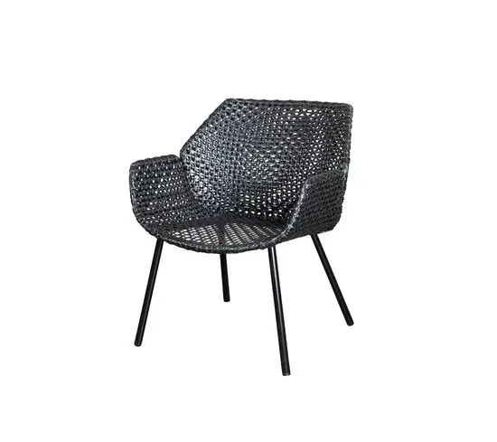 Cane-Line - Vibe loungestol  Black/Graphite Cane-line Weave