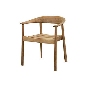 Cane-Line - Majestic stol m/armlæn  Teak