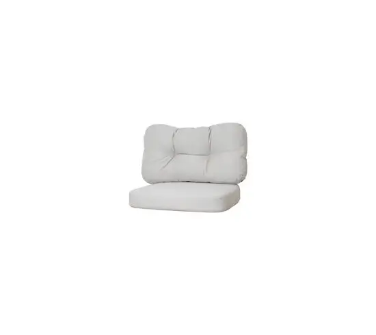 Cane-Line - Ocean large loungestol hyndesæt - White grey, Cane-line Link