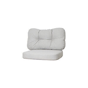 Cane-Line - Ocean large loungestol hyndesæt - White grey, Cane-line Link