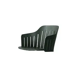 Cane-Line - Choice stol skal INDOOR/OUTDOOR  Dark green, op til 98% recycled polypropylen