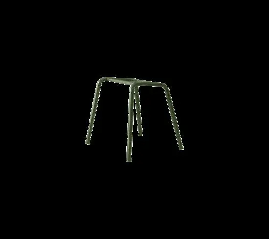 Cane-Line - Choice stol stel m/4 ben OUTDOOR  Dark green, aluminium