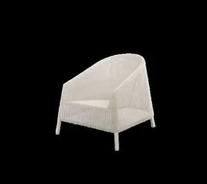 Cane-Line - Kingston loungestol, stabelbar  Sand, Cane-line Weave