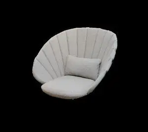 Cane-Line - Peacock loungestol hyndesæt 3 hynder pr. hyndesæt Light brown, Cane-line Rise