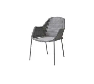 Cane-Line - Breeze stol, stabelbar  Light grey, Cane-line Weave