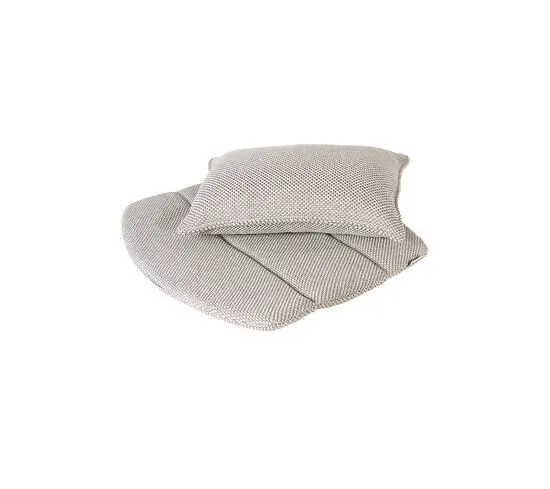 Cane-Line - Breeze loungestol hyndesæt  Light grey, Cane-line Focus