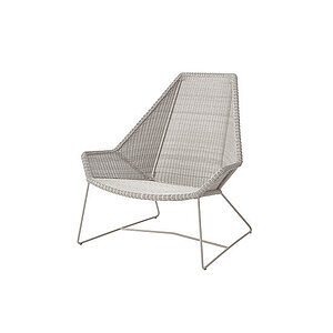 Cane-Line - Breeze highback stol  Sand, Cane-line Weave