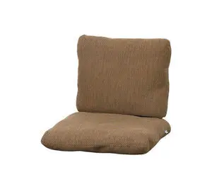 Cane-Line - Sticks stol hyndesæt Inkl. ryg & armlæn stofstykke Umber brown, Cane-line Rise