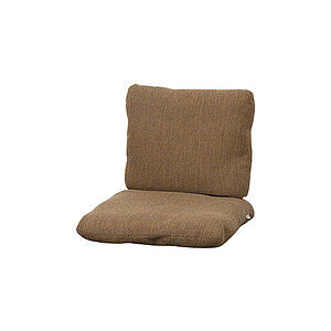 Cane-Line - Sticks stol hyndesæt Inkl. ryg & armlæn stofstykke Umber brown, Cane-line Rise