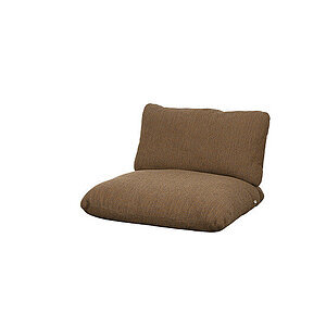 Cane-Line - Sticks loungestol hyndesæt Inkl. ryg & armlæn stofstykke Umber brown, Cane-line Rise