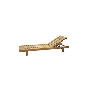 Cane-Line - Vista solvogn, stabelbar  Teak