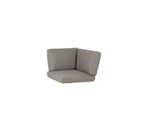 Cane-Line - Connect Dining lounge sofa hjørnemodul hyndesæt  Taupe, Cane-line Natté