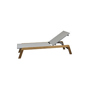 Cane-Line - Siesta solvogn m/light grey Cane-line Tex Teak