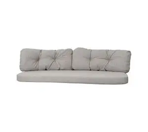 Cane-Line - Ocean large 3-pers. sofa hyndesæt  Light brown, Cane-line Wove