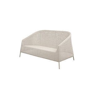 Cane-Line - Kingston 2-pers. sofa, stabelbar  Sand, Cane-line Weave