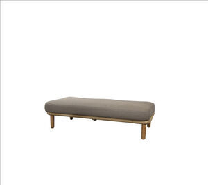 Cane-Line - Arch 2-pers. sofa modul Inkl. taupe Cane-line AirTouch sædehynder Natural/taupe, Cane-line Flat Weave