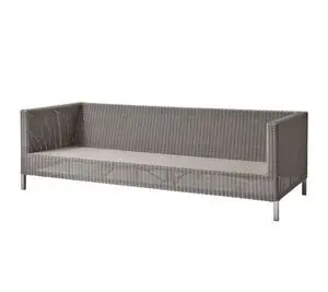 Cane-Line - Connect 3-pers. sofa  Taupe, Cane-line Weave