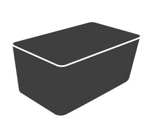 Cane-Line - Cover 15: Space modul 185x107x69 cm Black