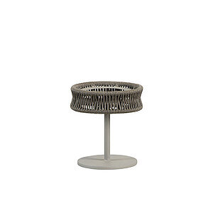 Cane-Line - Illusion bordlampe lille - Soft Rope - Taupe, aluminium