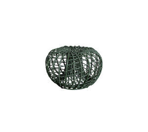 Cane-Line - Nest sofabord/fodskammel lille  Dark green, Cane-line Weave