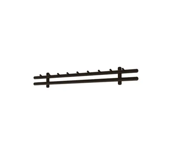 Cane-Line - Sticks knagerække INDOOR, 120 cm  Dark brown, mahogni