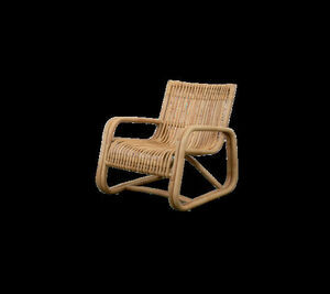 Cane-Line - Curve loungestol INDOOR Semi poleret Natural, rattan