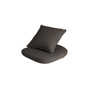 Cane-Line - Moments stol hyndesæt  Dark grey, Cane-line Focus