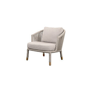 Cane-Line - Moments loungestol Inkl. sand Cane-line AirTouch hyndesæt Sand, Cane-line Soft Rope