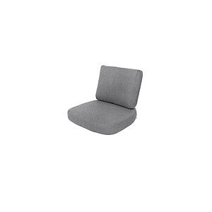 Cane-Line - Moments/Sense loungestol hyndesæt INDOOR  Light grey, Cane-line Ambience