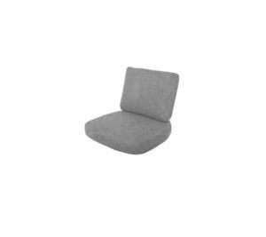 Cane-Line - Moments/Sense loungestol hyndesæt INDOOR - Light grey - Zen