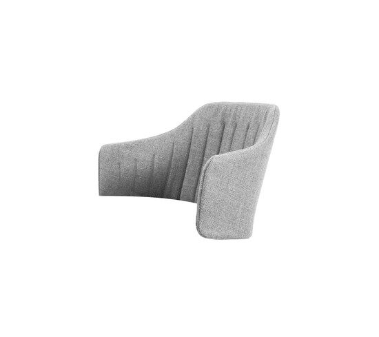 Cane-Line - Choice stol polstret rygbetræk INDOOR  Light grey, Cane-line Ambience