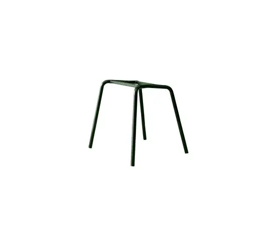 Cane-Line - Choice stol stel m/4 ben INDOOR  Dark green, indoor stål