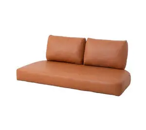 Cane-Line - Nest 2-pers. sofa hyndesæt INDOOR/OUTDOOR  Cognac, læder