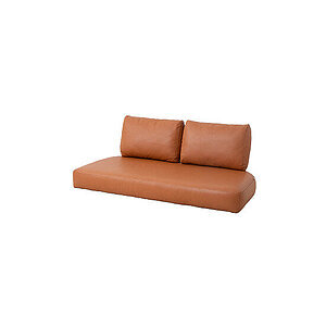 Cane-Line - Nest 2-pers. sofa hyndesæt INDOOR/OUTDOOR  Cognac, læder