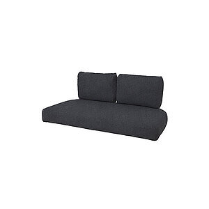 Cane-Line - Nest 2-pers. sofa hyndesæt INDOOR  Dark grey, Cane-line Ambience