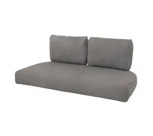 Cane-Line - Nest 2-pers. sofa hyndesæt INDOOR  Light grey, Cane-line Essence