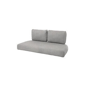 Cane-Line - Nest 2-pers. sofa hyndesæt INDOOR  Light grey, Cane-line Essence