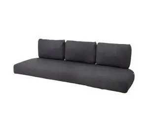 Cane-Line - Nest 3-pers. sofa hyndesæt INDOOR  Dark grey, Cane-line Ambience