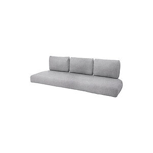 Cane-Line - Nest 3-pers. sofa hyndesæt INDOOR  Light grey, Cane-line Ambience