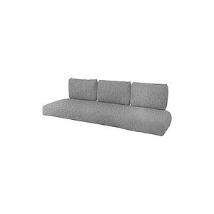 Cane-Line - Nest 3-pers. sofa hyndesæt INDOOR - Light grey - Cane-line Zen