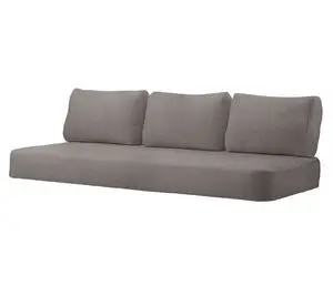 Cane-Line - Moments/Sense 3-pers. sofa hyndesæt INDOOR  Light grey, Cane-line Essence