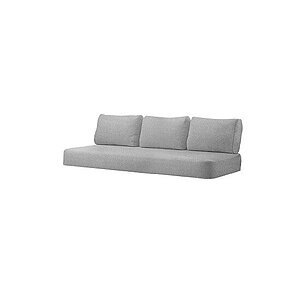 Cane-Line - Moments/Sense 3-pers. sofa hyndesæt INDOOR - Light grey, Cane-line Essence