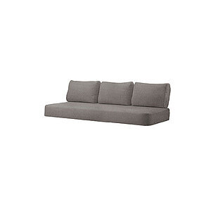 Cane-Line - Moments/Sense 3-pers. sofa hyndesæt INDOOR  Light brown, Cane-line Essence